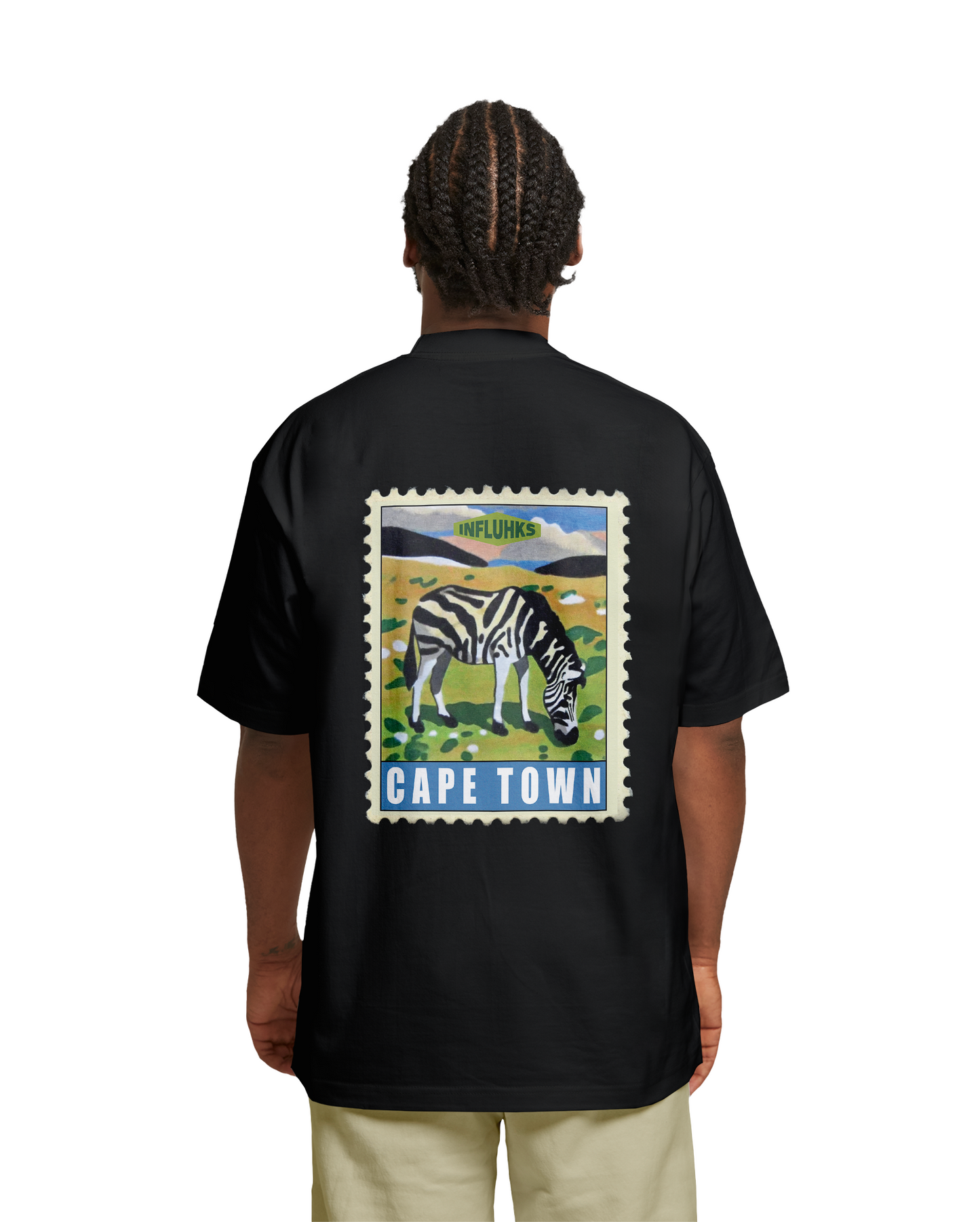 ZEBRA T-SHIRT BLACK