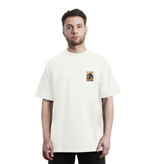 2 LIONS STAMP T-SHIRT CREAM