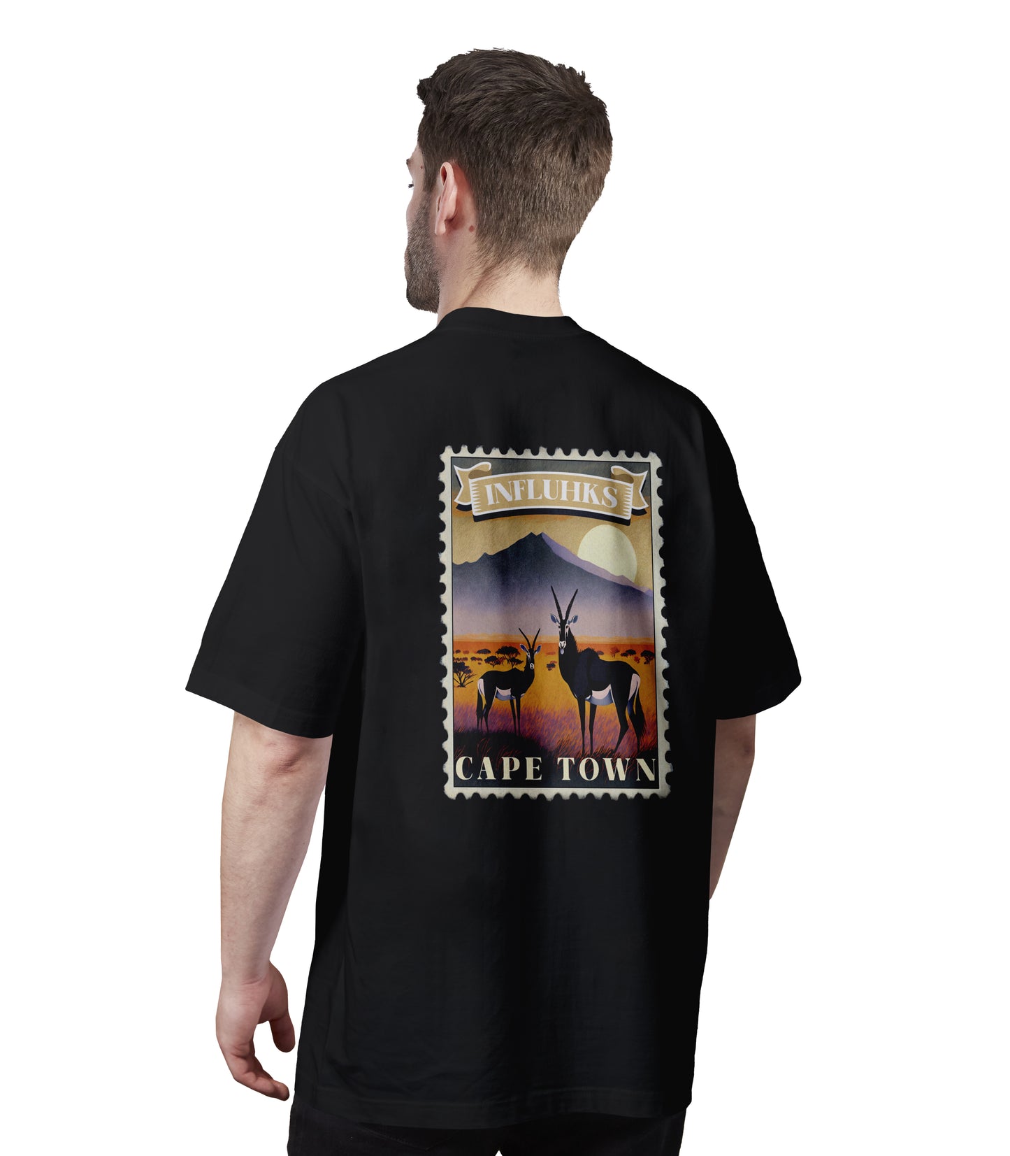 ELAND STAMP T-SHIRT BLACK