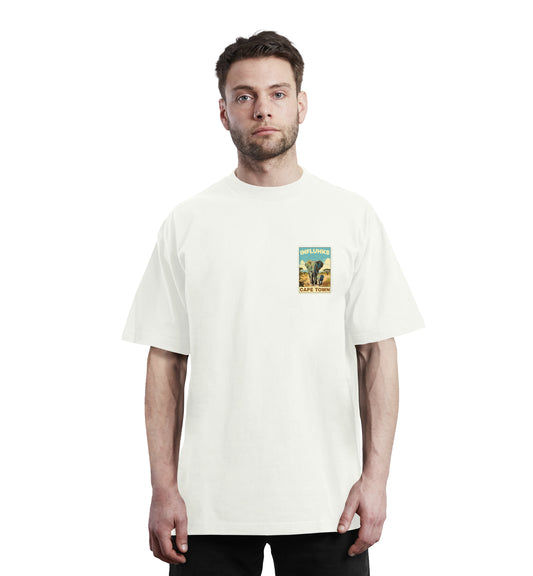 ELEPHANT STAMP T-SHIRT CREAM