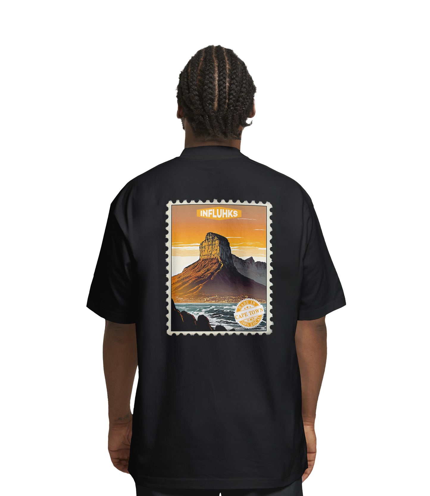 LIONS HEAD STAMP T-SHIRT BLACK