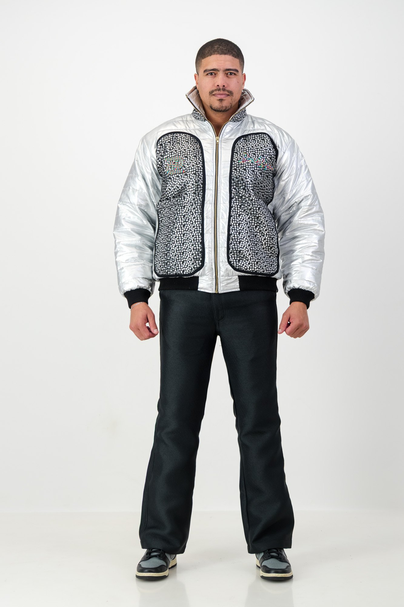 Aurora Luxe Reflective Puffer Jacket 4