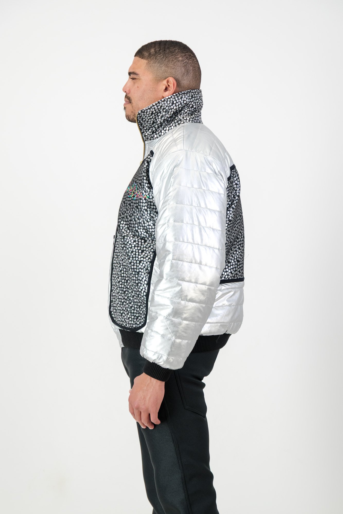 Aurora Luxe Reflective Puffer Jacket 3