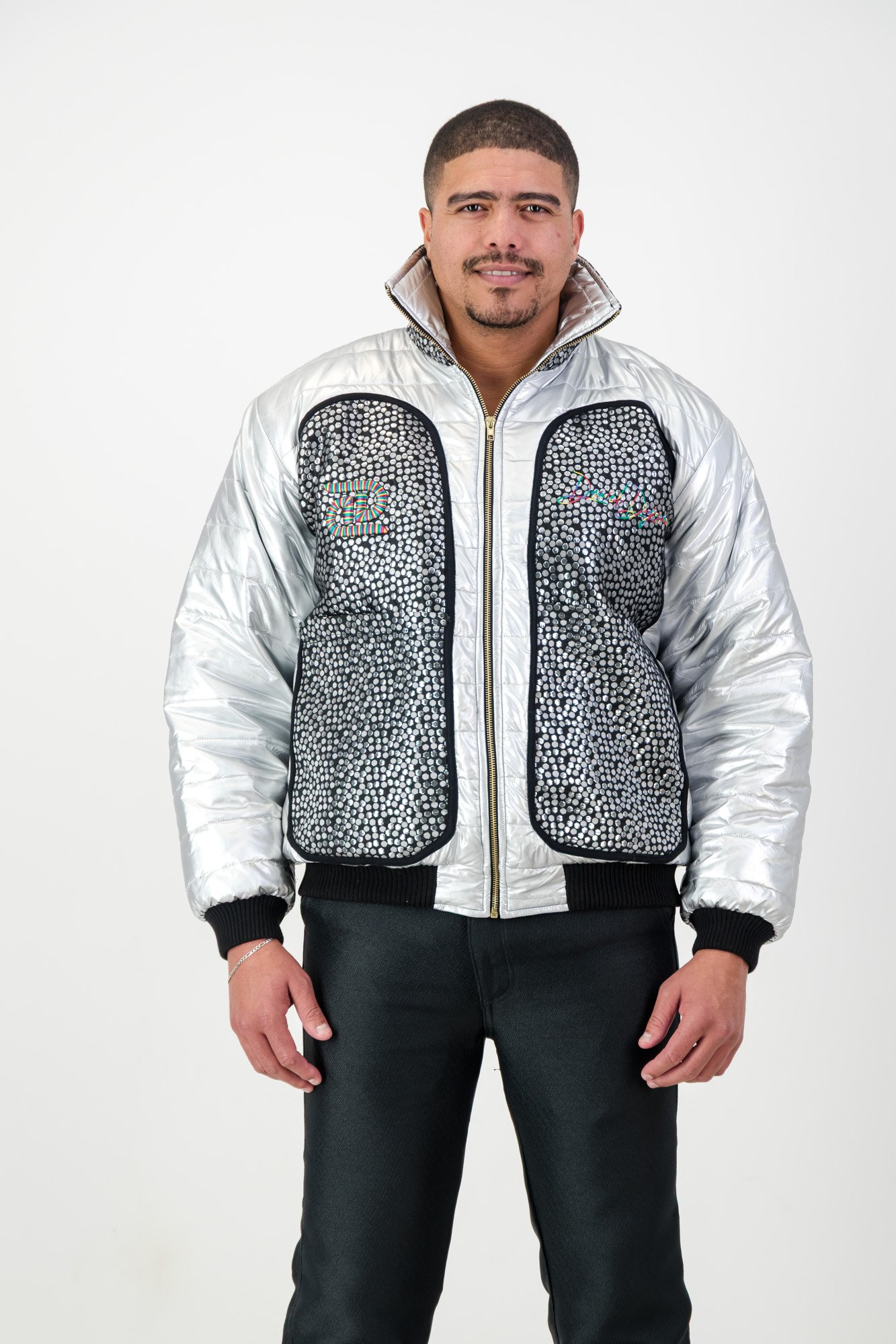 Aurora Luxe Reflective Puffer Jacket